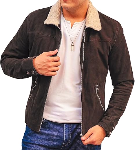 Rick Grimes Leather Jacket | The Walking Dead Season 5 & CRM Jacket - Free Shipping
