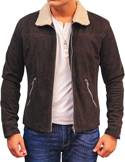 Rick Grimes Leather Jacket | The Walking Dead Season 5 & CRM Jacket - Free Shipping