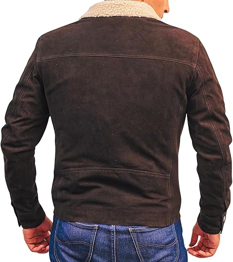 Rick Grimes Leather Jacket | The Walking Dead Season 5 & CRM Jacket - Free Shipping