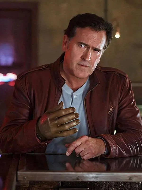 Ash Williams Leather Jacket | Ash vs Evil - Free Shipping