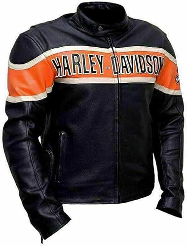 Harley Davidson Victory Lane Leather Jacket | Men's Victory Lane Jacket - Free Shipping