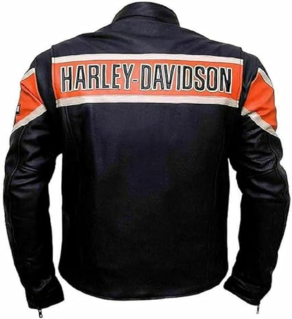 Harley Davidson Victory Lane Leather Jacket | Men's Victory Lane Jacket - Free Shipping