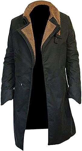 Ryan Gosling Blade Runner 2049 Leather & Shearling Coat | Blade Runner Jacket - Free Shipping